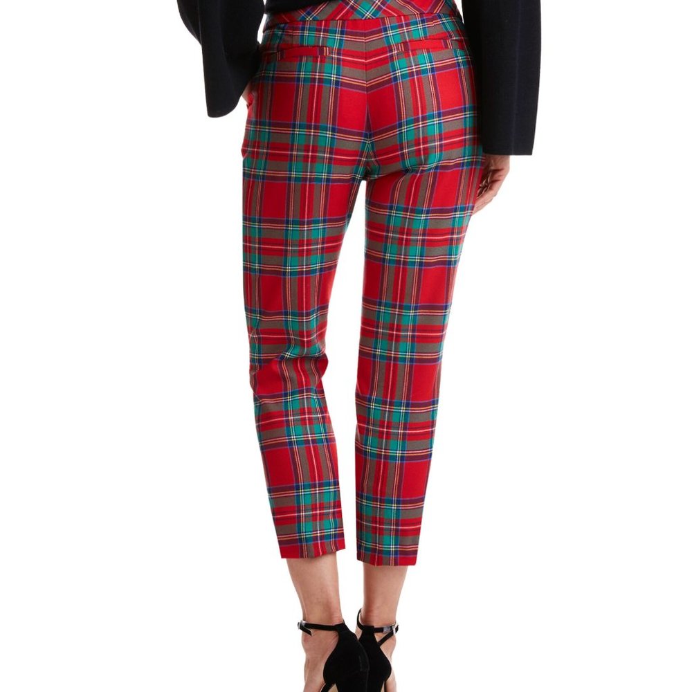 NWT Vineyard Vines Jolly Plaid Cocktail Pant Sz 16 - Picture 2 of 10